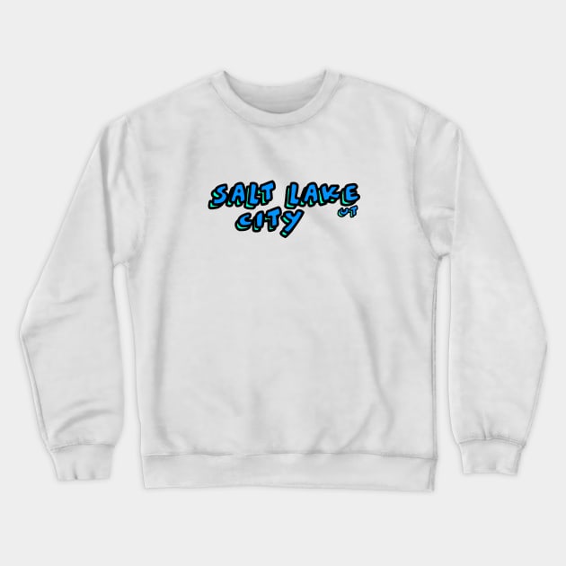 Salt Lake CIty Crewneck Sweatshirt by eddien